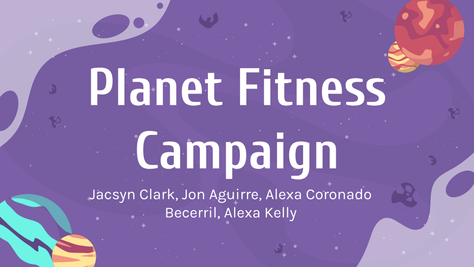 Planet Fitness Campaign Planet Fitness Campaign